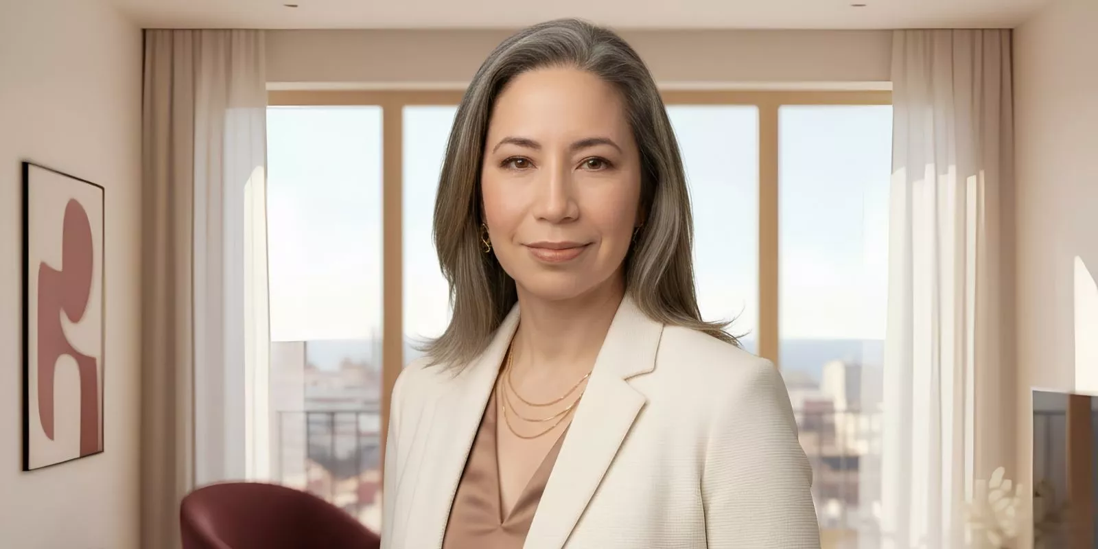 Marlene Ramírez, asesora inmobiliaria para compradores extranjeros en Valencia, España.